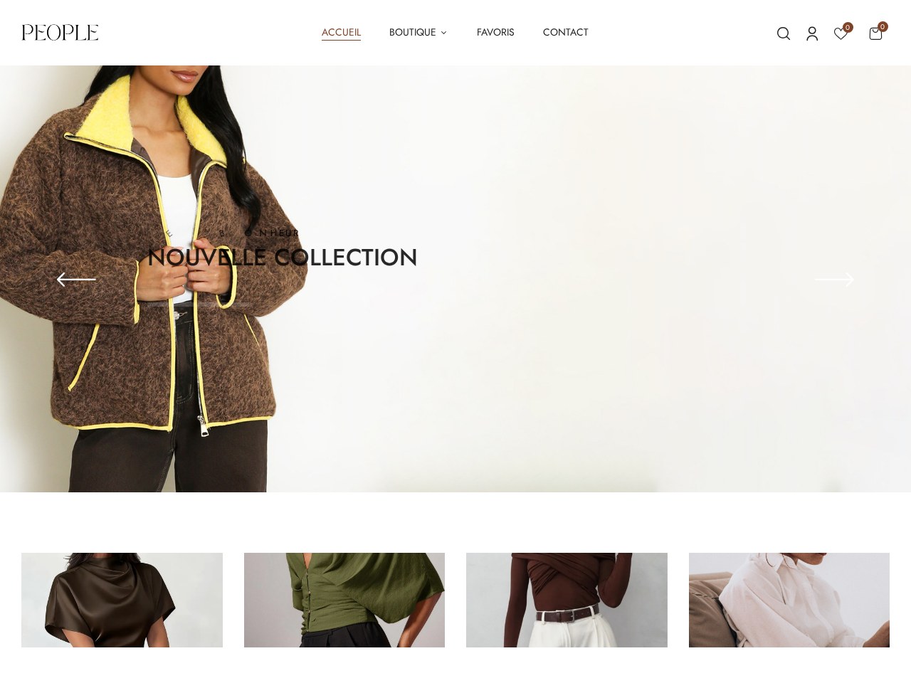 Capture du site People Trendy, mode et lifestyle